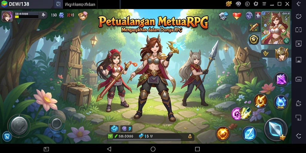 Screenshot gameplay DEWI138 menampilkan aksi seru dan grafis menarik.