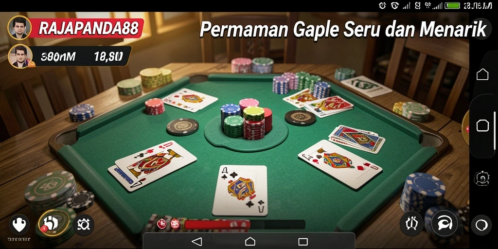 Tampilan gameplay seru dan interaktif dari RAJAPANDA88.