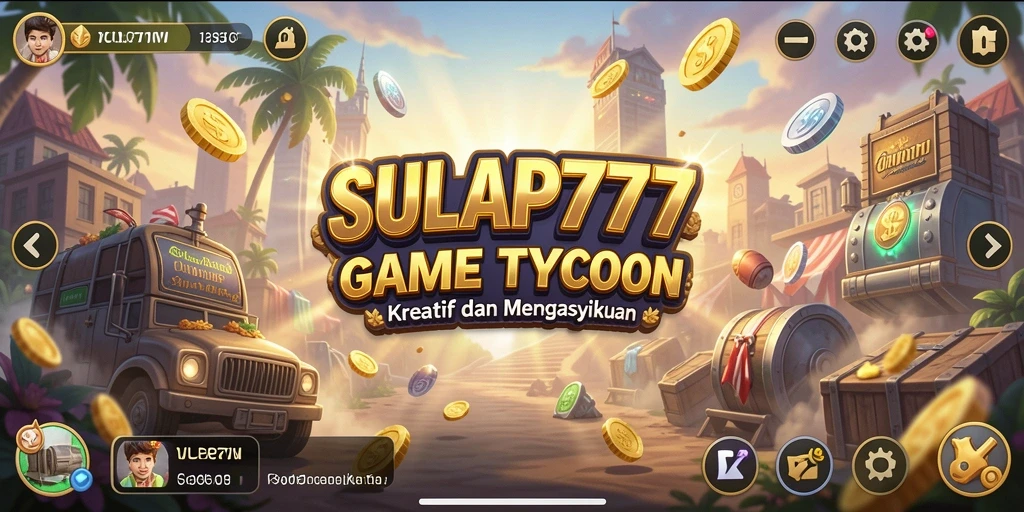 Tampilan gameplay SULAP777 yang penuh warna dan menarik.